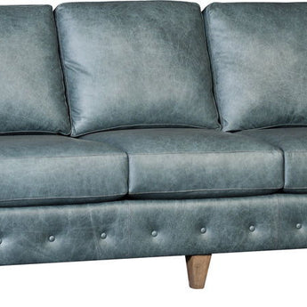 Mayo 4040 Series Traditional Sofa with Classic Rolled Arms - Leather
