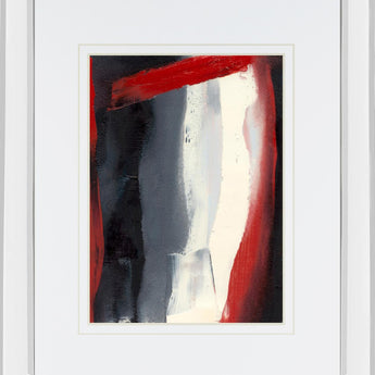 Red Streak II By Sharon Gordon - Dark Gray