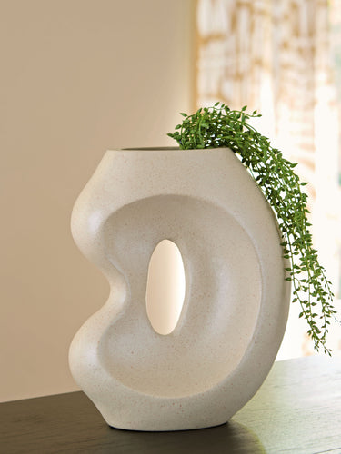 Odion - Vase - 14.75" - Stone