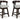 Haddigan - Dark Brown - Upholstered Swivel Barstool (Set of 2)