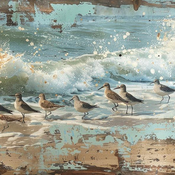 Mess On The Beach - Light Blue