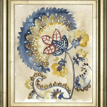 22x26 Paisley Path II By Chariklia Zarris - Beige