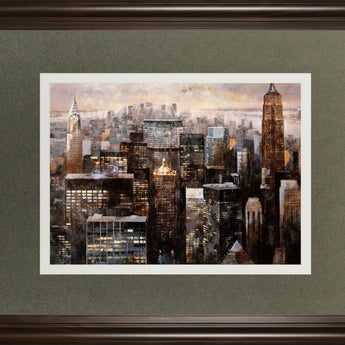 Manhattan By Night By Bofarull - Dark Brown