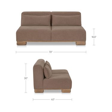 June - Sofa - Dark Brown