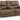 Beckley Place - Earth - Power Reclining Loveseat With Console / Adjustable Headrest