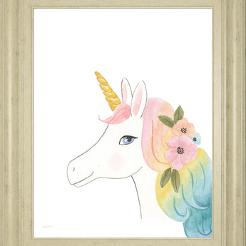 Lets Chase Rainbows V By Jenaya Jackson - Framed Print Wall Art - White