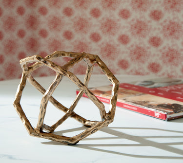 Laddington - Sculpture - Antique Brass Finish