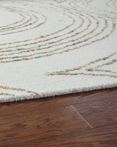 Deenbury - 8' x 10' Rug - Ivory / Green / Brown