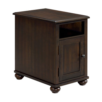 Wagner - Mesa auxiliar con USB - Cereza