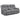 Higgins - Pillow Top Arm Motion Loveseat with Console
