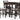 Langwest - Dining Room Counter Table Set (Set of 5) - Brown