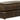 Pavia - Top Grain Italian Leather Match Ottoman - Cocoa