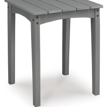 Cove Beach - Mesa auxiliar cuadrada - Gris