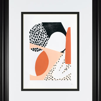 Luminous Tumble I By Laura Marshall - White