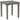 Visola - Gray - Square End Table