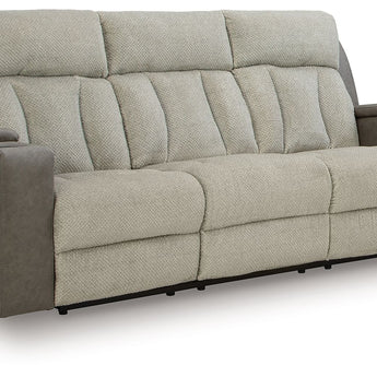 WhipLash - Sofá reclinable eléctrico con reposacabezas ajustable - Sisal