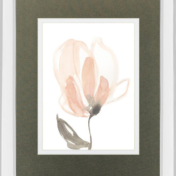 Blush Petals II By Jennifer Goldberger - Beige