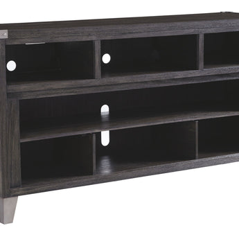 Todoe - LG TV Stand w/Fireplace Option - Gray