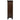 Andover - 6-Drawer Tempered Glass Door Chest - Dark Oak