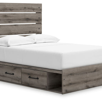 Graystorm - Cama con almacenamiento de paneles