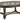 Norcastle - Dark Brown - Oval Cocktail Table