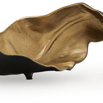 Melinda - Acabado negro / dorado - Escultura