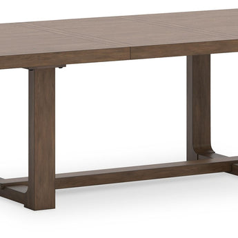 Cabalynn - Rectangular Dining Room Extension Table - Light Brown