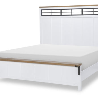 Franklin - Complete Two Tone Panel Bed