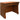 Huntington - Escritorio de biblioteca - Pecan vintage antiguo
