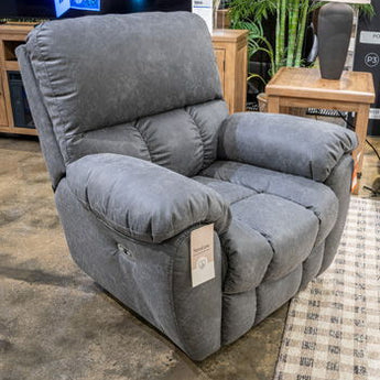 Bakerstein - Power Rocker Recliner With Adjustable Headrest - Galaxy