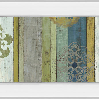 Marrakech I By Aimee Wilson - Mirror Framed Print Wall Art - Green