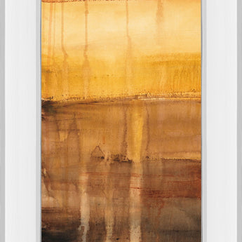 Autumn Glows I By Lanie Loreth - Mirror Framed Print Wall Art - Orange