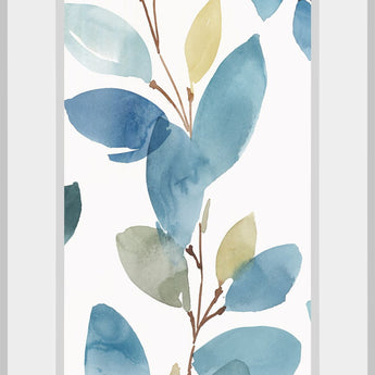 Wild Bluebells III By Isabelle Z - Mirrored Frame Wall Art - Blue