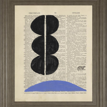 22x26 Modern Definition II By Renee W. Stramel - Beige