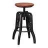 Parota Stool Cinnamon Brown - Counter Height (24"-27") at Quality Home Furniture Mesquite