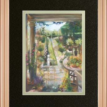 Serenity By Marysia - Framed Print Wall Art - Green