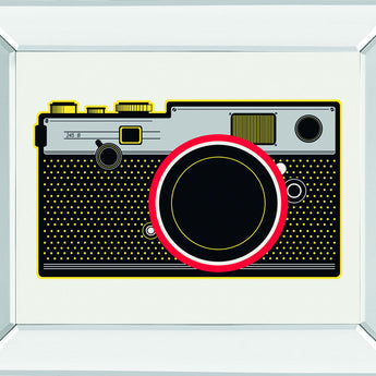 Snapshot By Tom Frazier - Mirror Framed Print Wall Art - Black