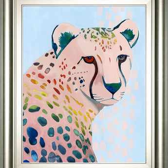 22x26 Jungle Spectrum III By Grace Popp - Pink