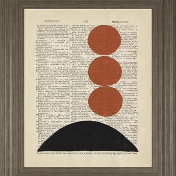 22x26 Modern Definition IX By Renee W. Stramel - Beige