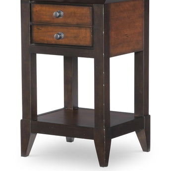Fenmore - Open Nightstand - Mocha And Distressed Cherry