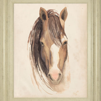 Watercolor Animal Study - Wall Art - Beige