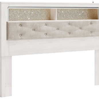 Altyra - King UPH Panel Bookcase HDBD - White
