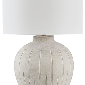 Calbert - Poly Table Lamp - Warm Gray