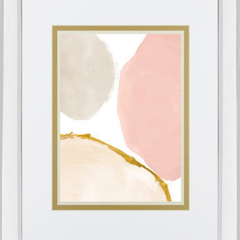 Blush All Year Round Abstract II By LanieLoreth - Pink