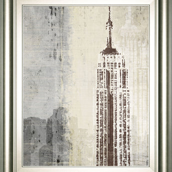 Edifioe II By Venter, T - Framed Print Wall Art - Gray