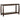 Dixon - Mesa rectangular de madera de 1 estante