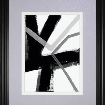 34x40 Angular Pulse III By June Erica Vess - Gray