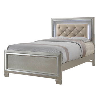 Platinum - Cama con plataforma juvenil