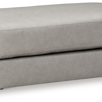 Amiata - Oversized Accent Ottoman - Glacier