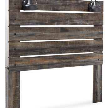 Drystan - Queen Panel Headboard - Brown / Beige
